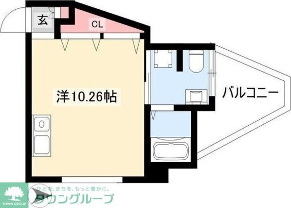 フローラル尾頭橋の物件間取画像